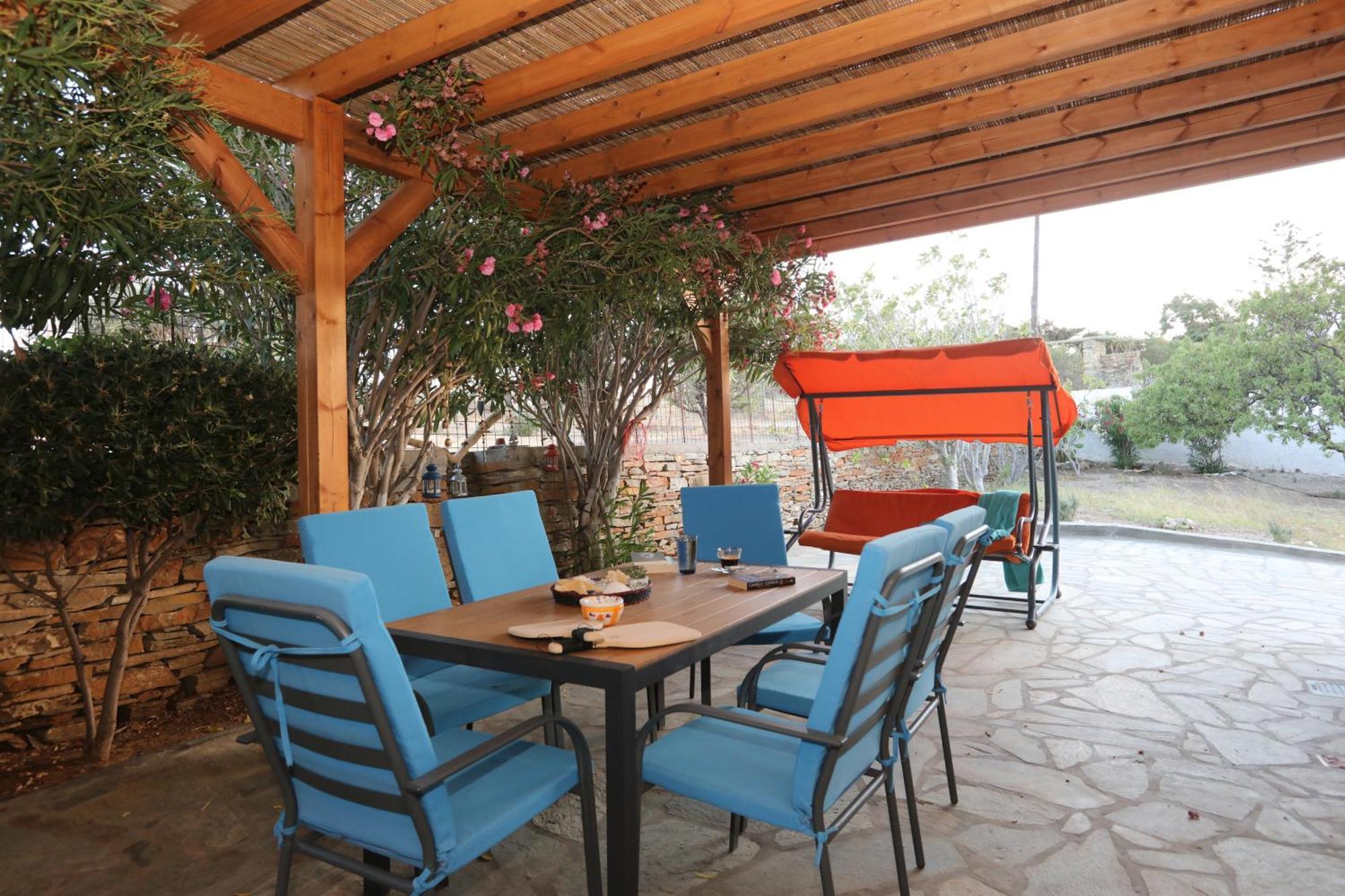 Ruby'S Summer House With Spacious Garden And Free Parking Gavrio Exterior foto